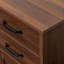 Buffet moderne en bois avec 2 portes, 1 rangement et 2 tiroirs - Portes d'armoire de rangement pour la porte d'entrée - Console de salle à manger, 43,3 po-1783568721