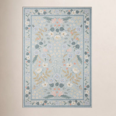 Rifle Paper Co. x Loloi Sky Floral Rug