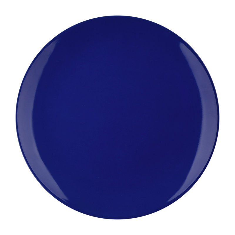 Numero 1 20.32cm Dessert Plate, Lapis Blue