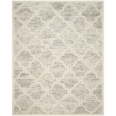 Angulay Hand Tufted Wool Geometric Rug