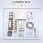 Système de douche thermostatique 3 fonctions à 3 fonctions 12 po-119150980