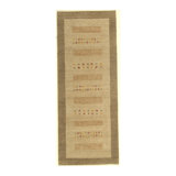 Handmade Cotton and Wool Area Rug