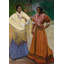 «Two Gypsies» par Francisco Iturrino - Art mural sur toile tendue avec châssis-39182219
