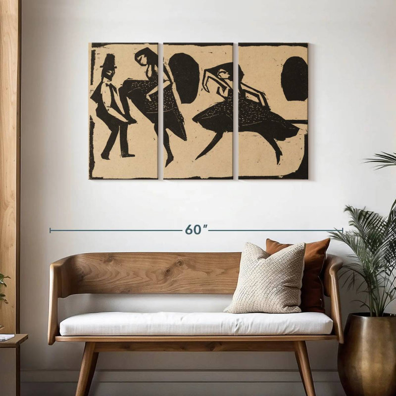 Avery Acrobatic Dance, 28" H x 45" W