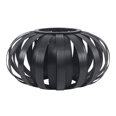 Lustre en métal et bois
