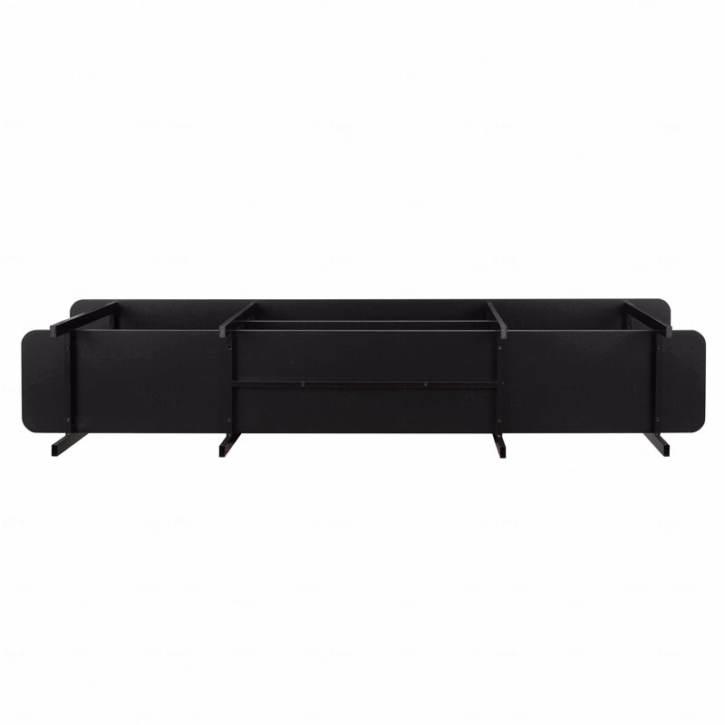 Black Console Table, Black