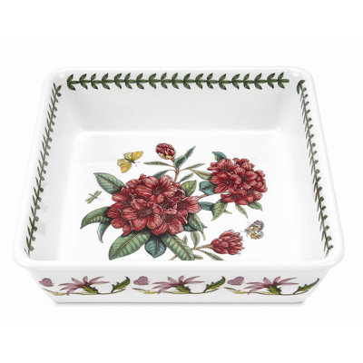Portmeirion Botanic Garden Deep Square Dish 10"
