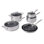 Henckels Paradigm Ceramic 10-Pc Stainless Steel Dual Performance Cookware Set