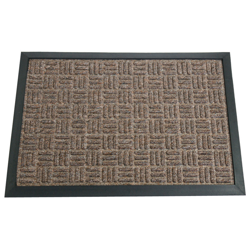 West Tisbury Non-Slip Indoor Doormat, Brown, 18" W x 30" L