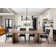 Aube 6 - Light Dimmable Modern Linear Chandelier