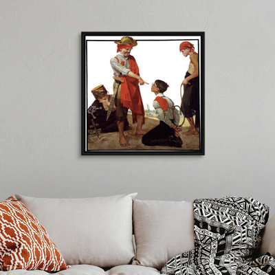«Cousin Reginald Plays Pirates», art mural sur toile