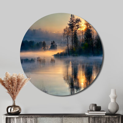 Siems - Landscapes Round Metal Art
