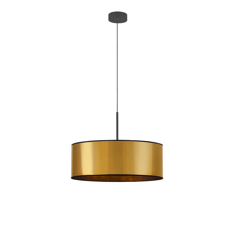 Franziska 3 - Light Drum Pendant, Gold, 50" W, 3 Lights