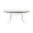 Brilliana Oval Metal Base Dining Table