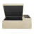 Betts Boucle Fabric Storage Ottoman With Table And Casters-855105307