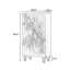 Garde-robe de rangement simple pour vestiaire