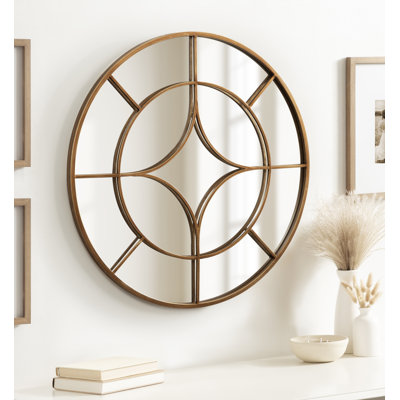 Miroir mural en métal l 30 po Brynn