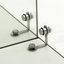 Glass 80.49 cm W Display Cabinet-1867307646