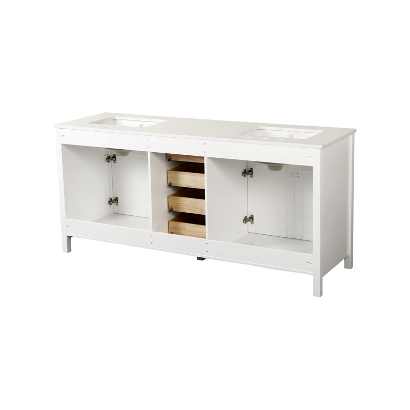Meuble-lavabo pour meuble-lavabo, Blanc