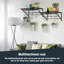 Metal Rectangle Wall Mounted Pot Rack