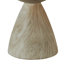 Tabouret de patio, couleur principale marbrée, table de bout décorative polyvalente, utilisation