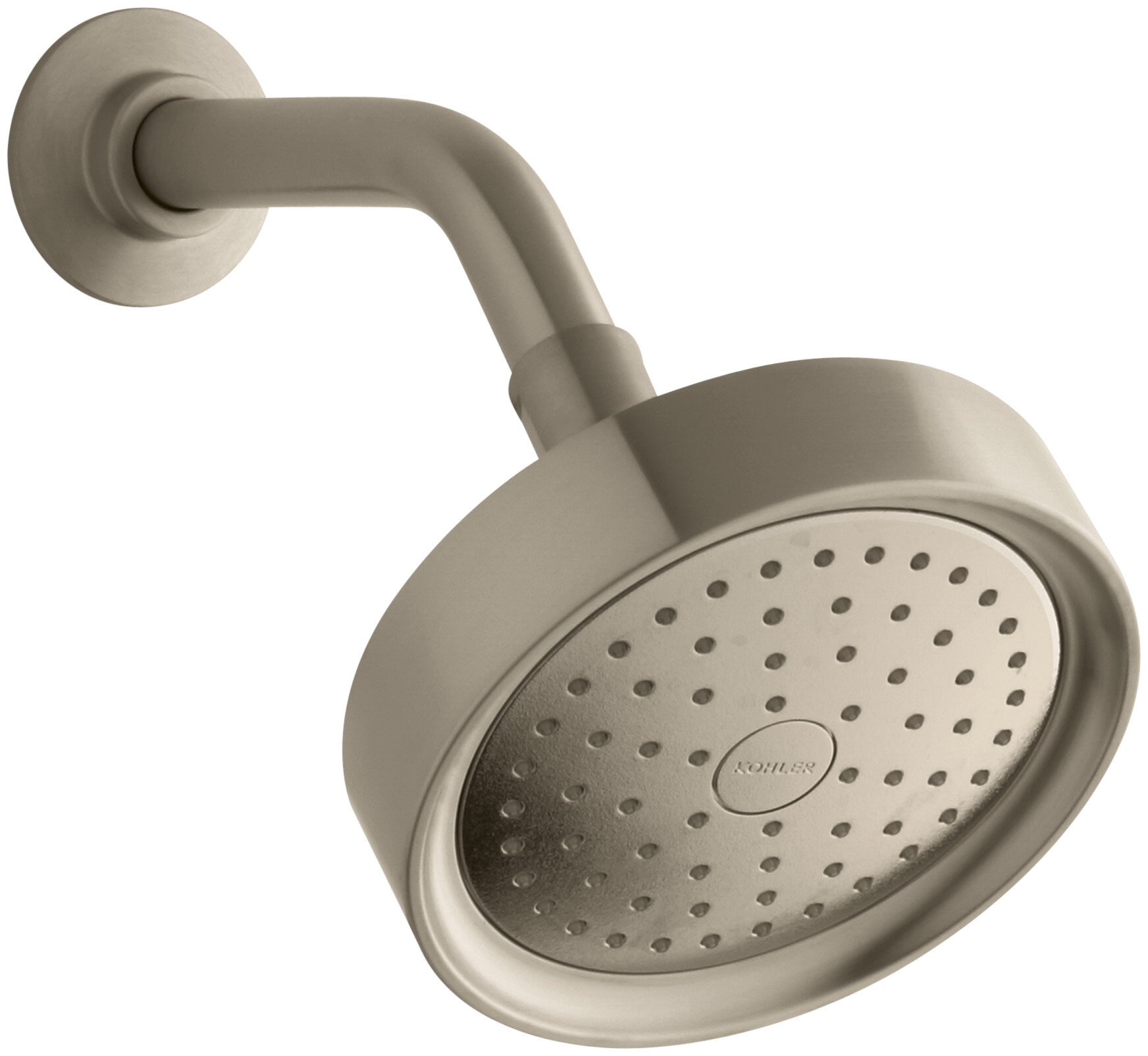 Multi Function Shower Head Shower System with Storage Hook - Brushed Nickel