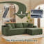 Canapé modulaire sans cadre, canapé-lit Cloud-1604633087-1604633086