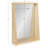 Parkside Rectangle Mirror with Shelves-714805966