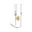 Modern 1 Light Glass Shade Wall Sconce-549973062-549973063