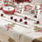 Ayverie Floral Linen Christmas Tree Design Table Runner-1297709270