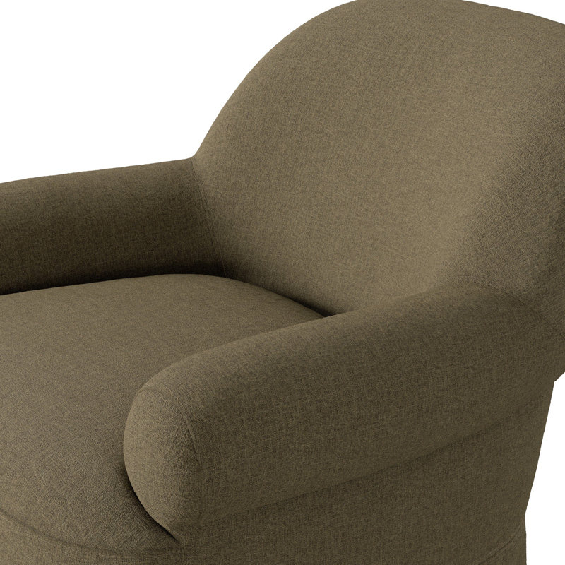 Arden Swivel Chair, Broadway Olive