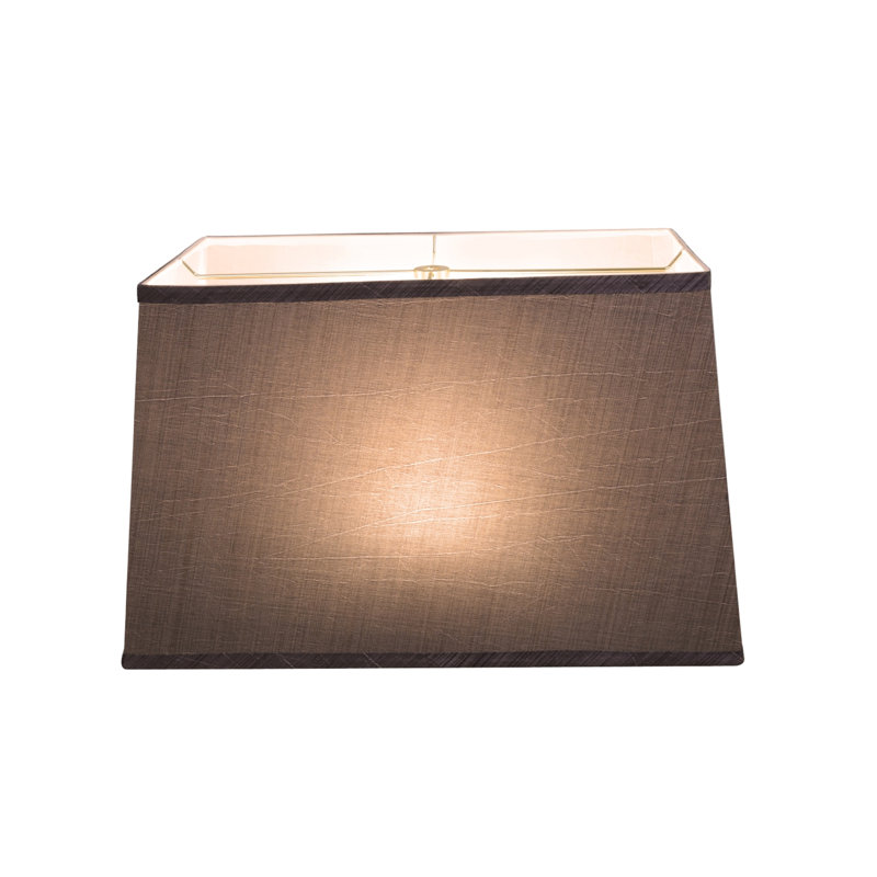 10'' H Synthetic Fabric Rectangle Lamp Shade