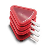 Tovolo Watermelon Stackable Pop Molds (Set of 4)