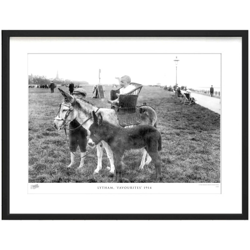 Lytham, Favourites 1914 - Single Picture Frame Print, 60cm H x 80cm W x 2.3cm D