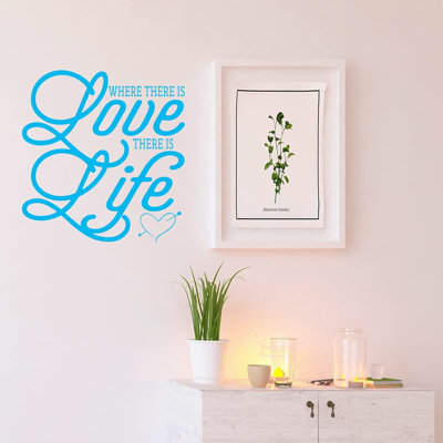 Text & Numbers Non-Wall Damaging Wall Decal