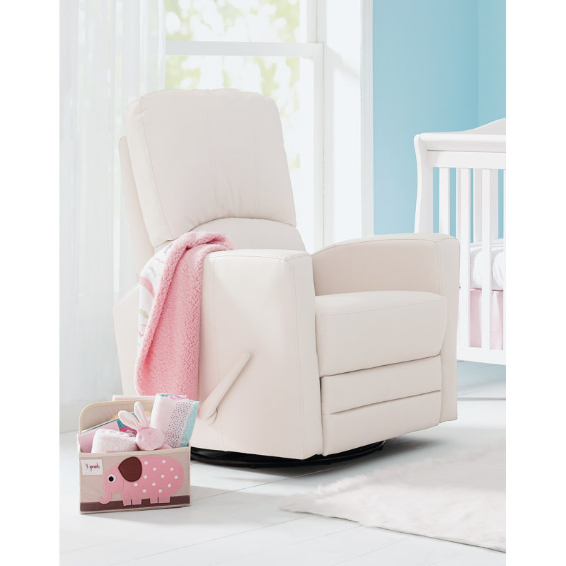 Fauteuil oscillant inclinable Thomas, Blanc