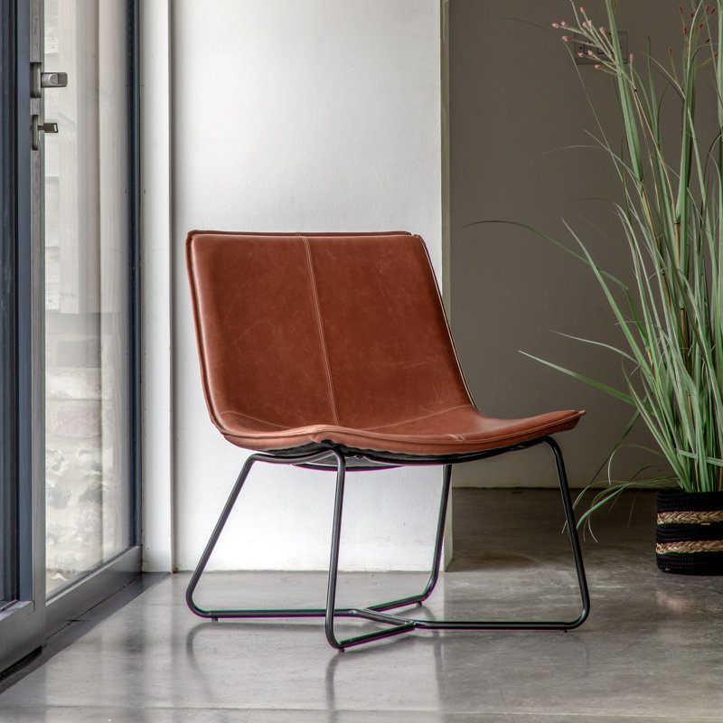 Adalinna Upholstered Lounge Chair, Brown