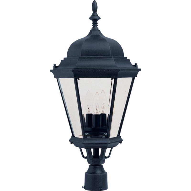 Treshawn Transparent Lantern Head, Black