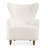 Uttermost Ingel White Wingback Armchair