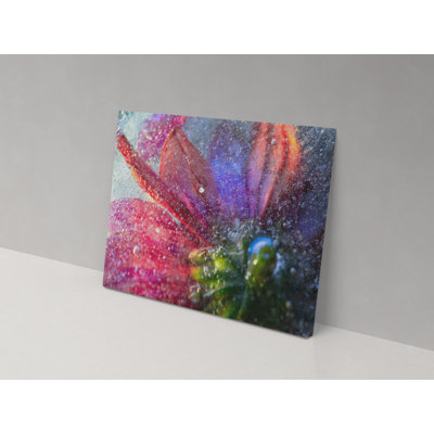 Droplets On - Wrapped Canvas Painting