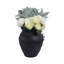 Vase décoratif en terre cuite avec détails décoratifs en forme d'anneau, fabriqué à la main et polyvalent pour décorer une étagère ou un plateau de table dans des intérieurs rustiques et contemporains-623362835