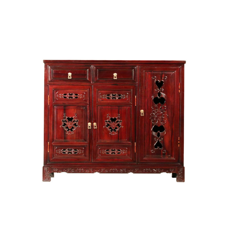 Armoire de véranda en bois massif