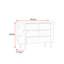 Buffet italien de style minimaliste