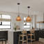 1 - Light Matte Black Single Pendant