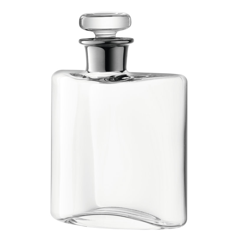 Flask 11.8oz. Glass Whiskey Decanter