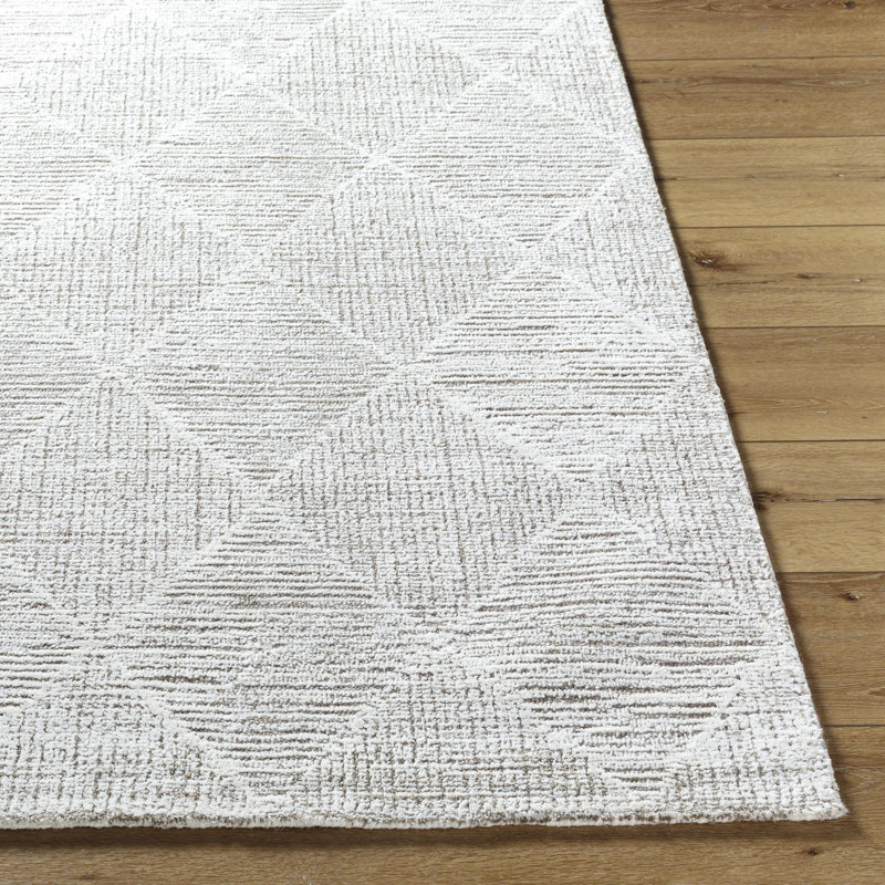 Tapis touffeté à la main Buckholts Global, Rectangle 8 pi x 10 pi