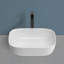 Lavabo vasque rectangulaire ovale en céramique 17,9 po Topcraft