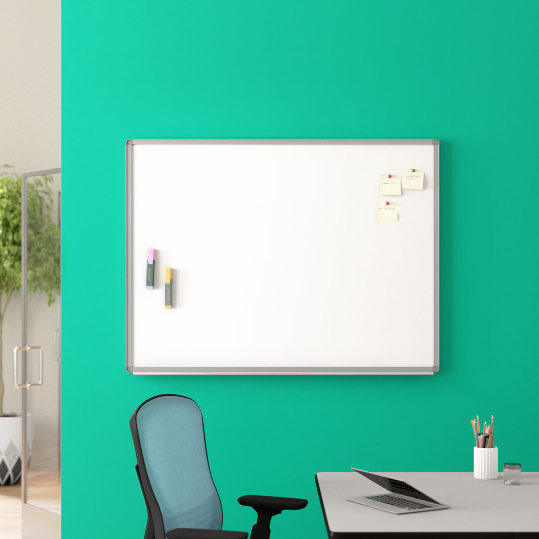 Wall Steel Magnetic Small - 2' - 4' Whiteboard Inbox Zero