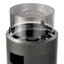 Armentha Round Steel Propane Smokeless Fire Column-289647719-289647720