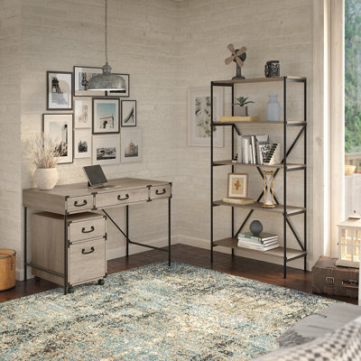 Conway Piece Writing Desk Office Set